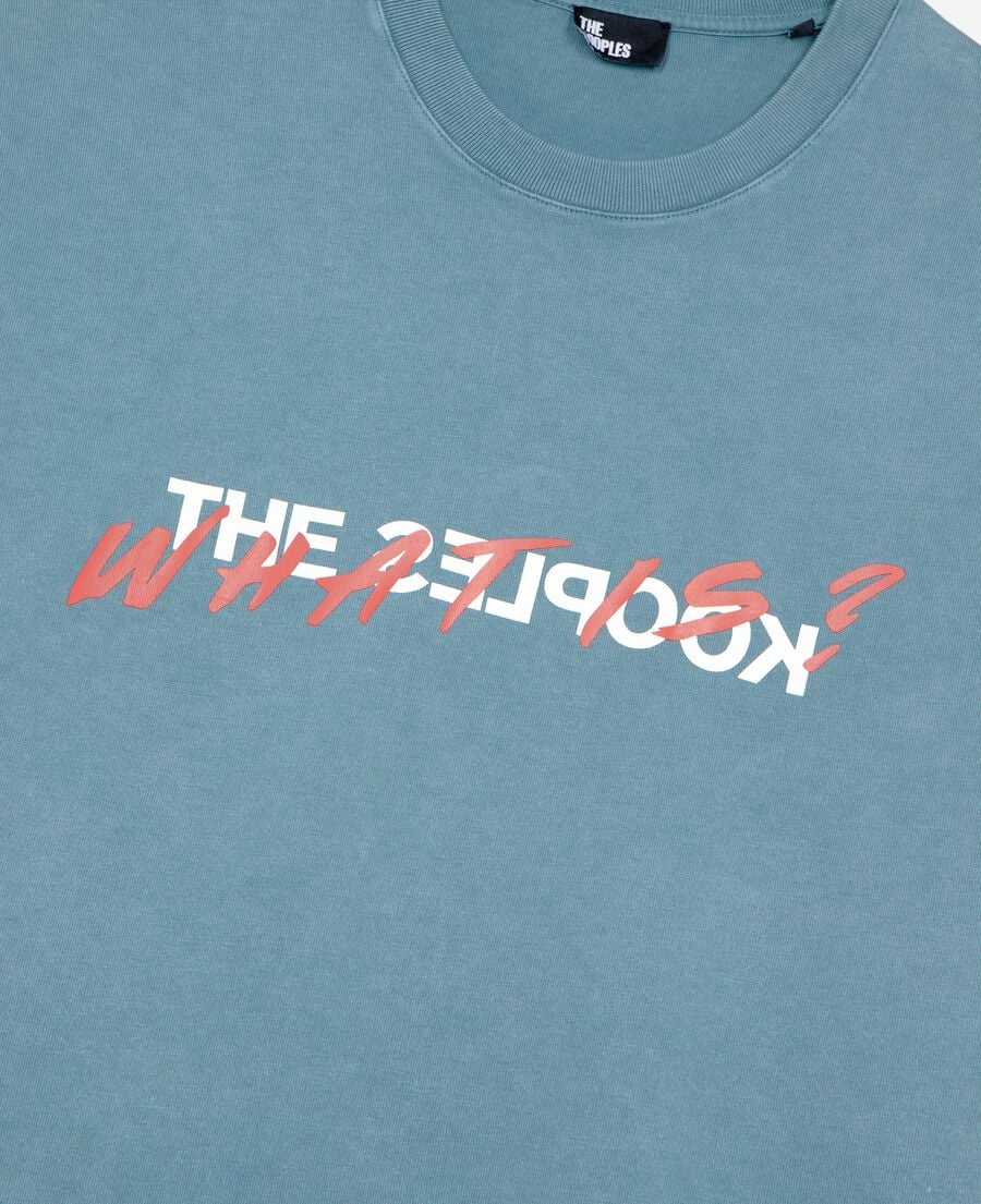 The Kooples HOMME BLUE GREY t-shirt what is bleu