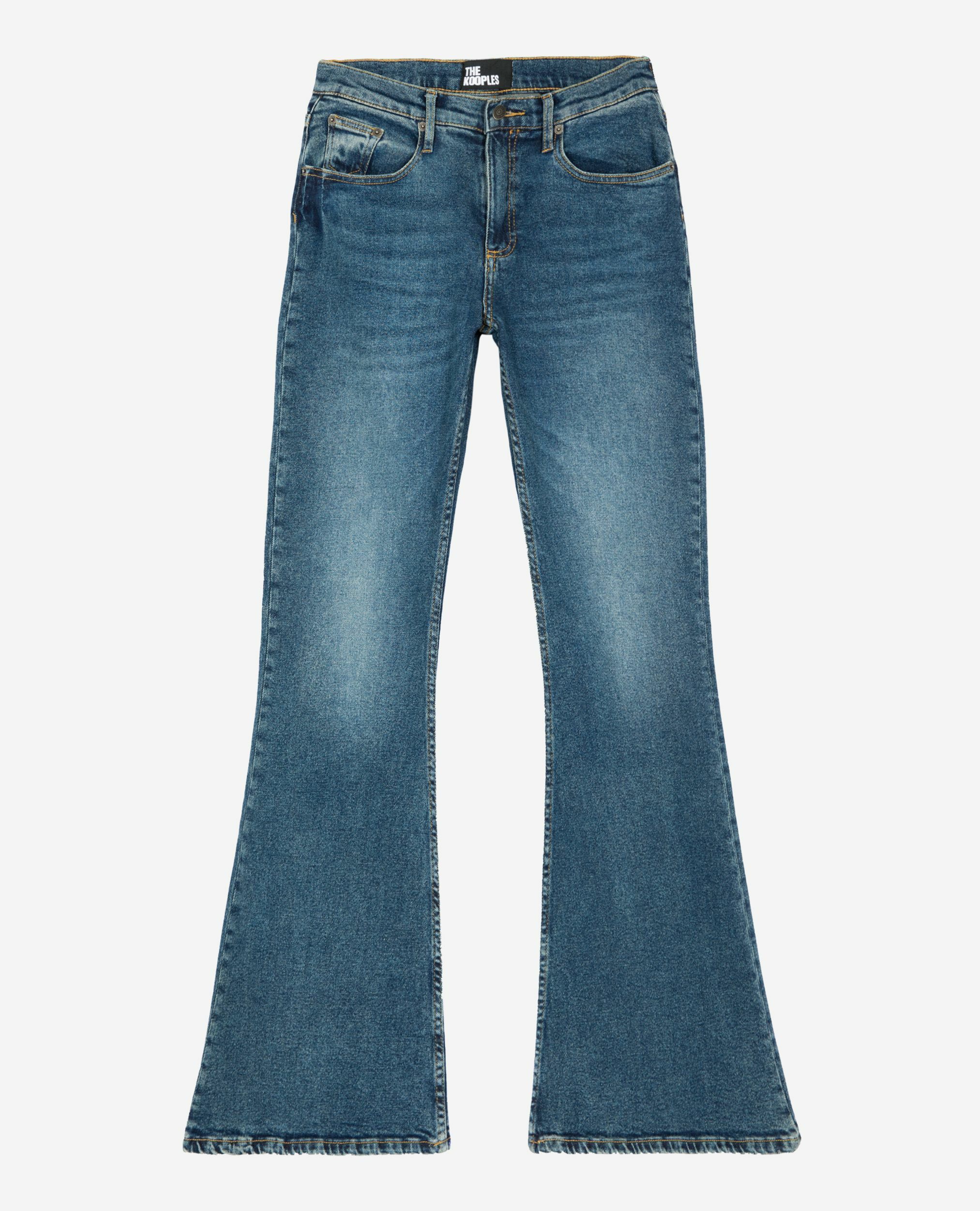 Jean flare bleu, VINTAGE BLUE, hi-res image number null
