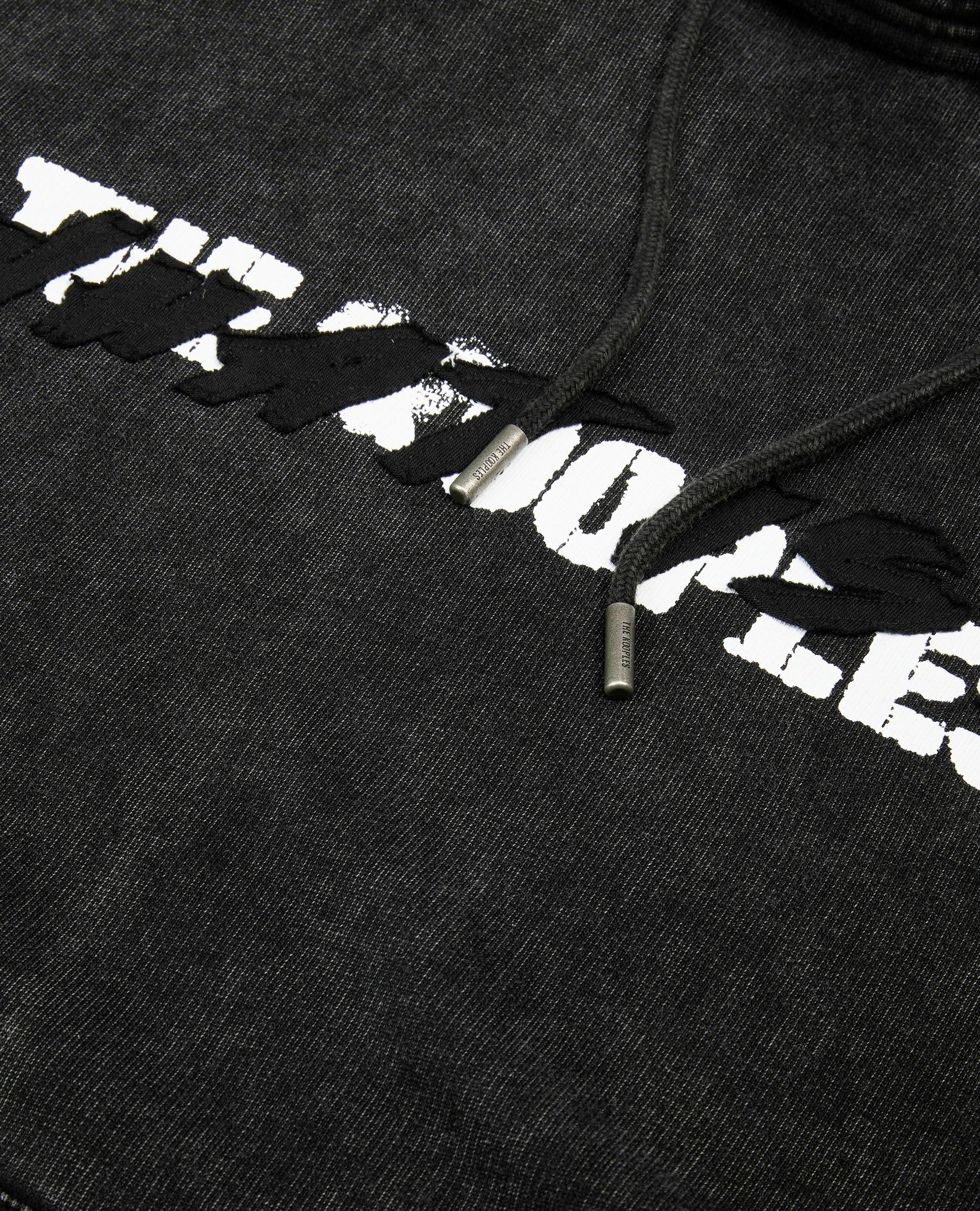 Sweatshirt à capuche What is noir, BLACK WASHED, hi-res image number null