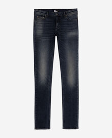 The Kooples FEMME BLUE ELECTRIC jean slim bleu foncé