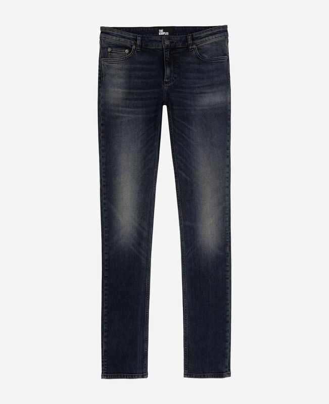 The Kooples FEMME BLUE ELECTRIC jean slim bleu foncé
