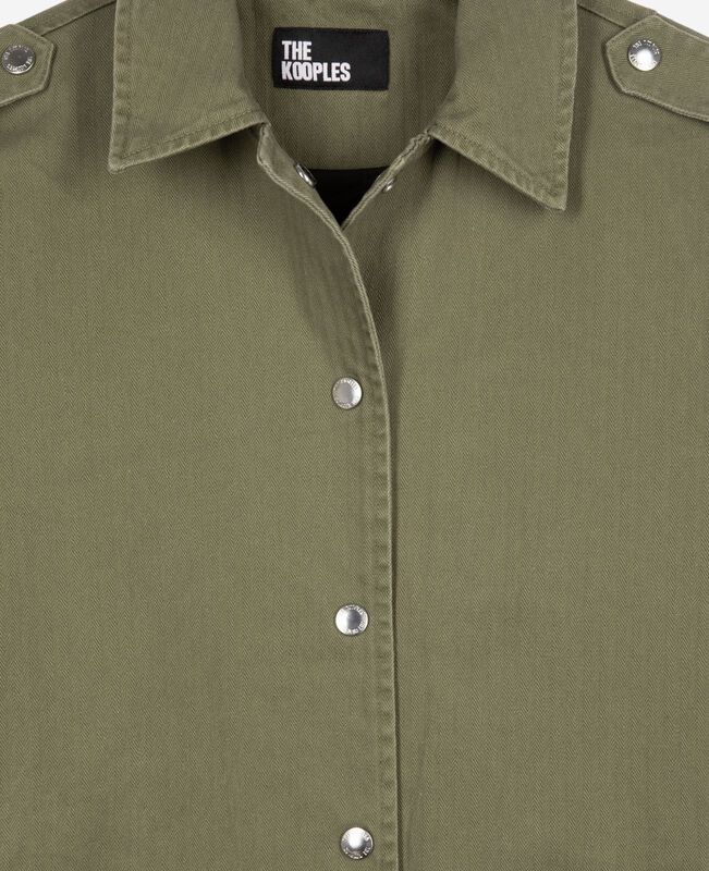The Kooples FEMME KAKI veste kaki