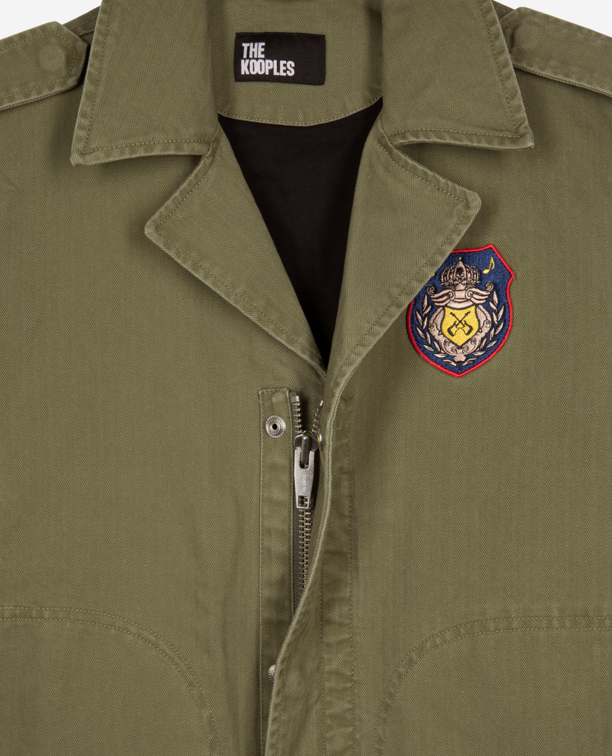 Blouson style officier kaki, KAKI, hi-res image number null