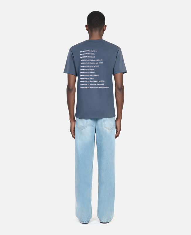 The Kooples HOMME DARK NAVY / DARK NAVY t-shirt what is bleu foncé