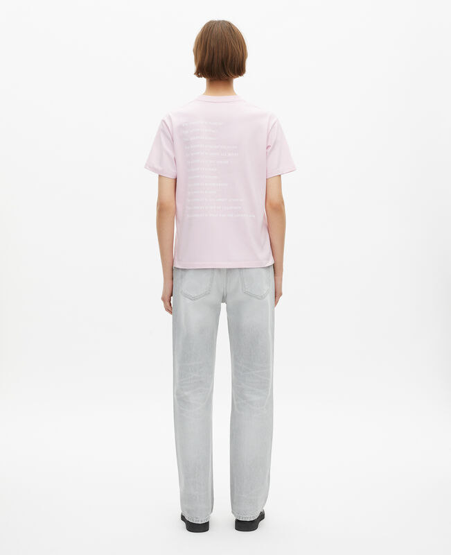 The Kooples FEMME PALE PINK t-shirt what is rose