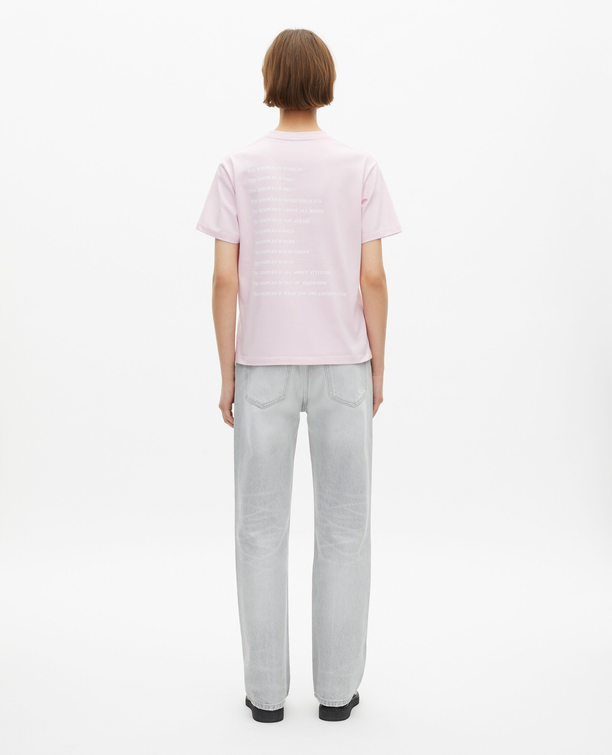 T-shirt What is rose, PALE PINK, hi-res image number null