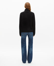 The Kooples FEMME BLACK pull en laine noir
