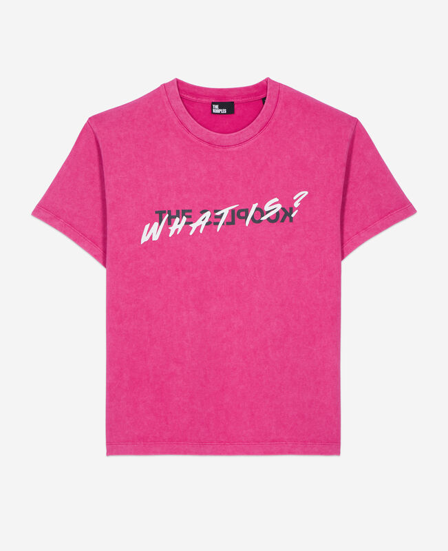 The Kooples FEMME FUSHIA t-shirt what is rose