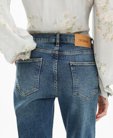 The Kooples FEMME VINTAGE BLUE jean flare bleu