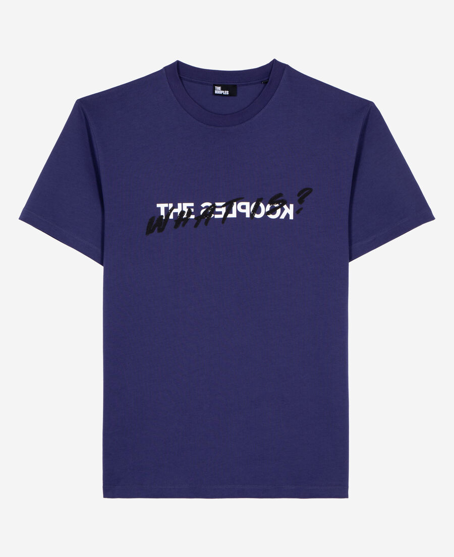 The Kooples HOMME BLUE ATLANTIQUE t-shirt what is bleu nuit