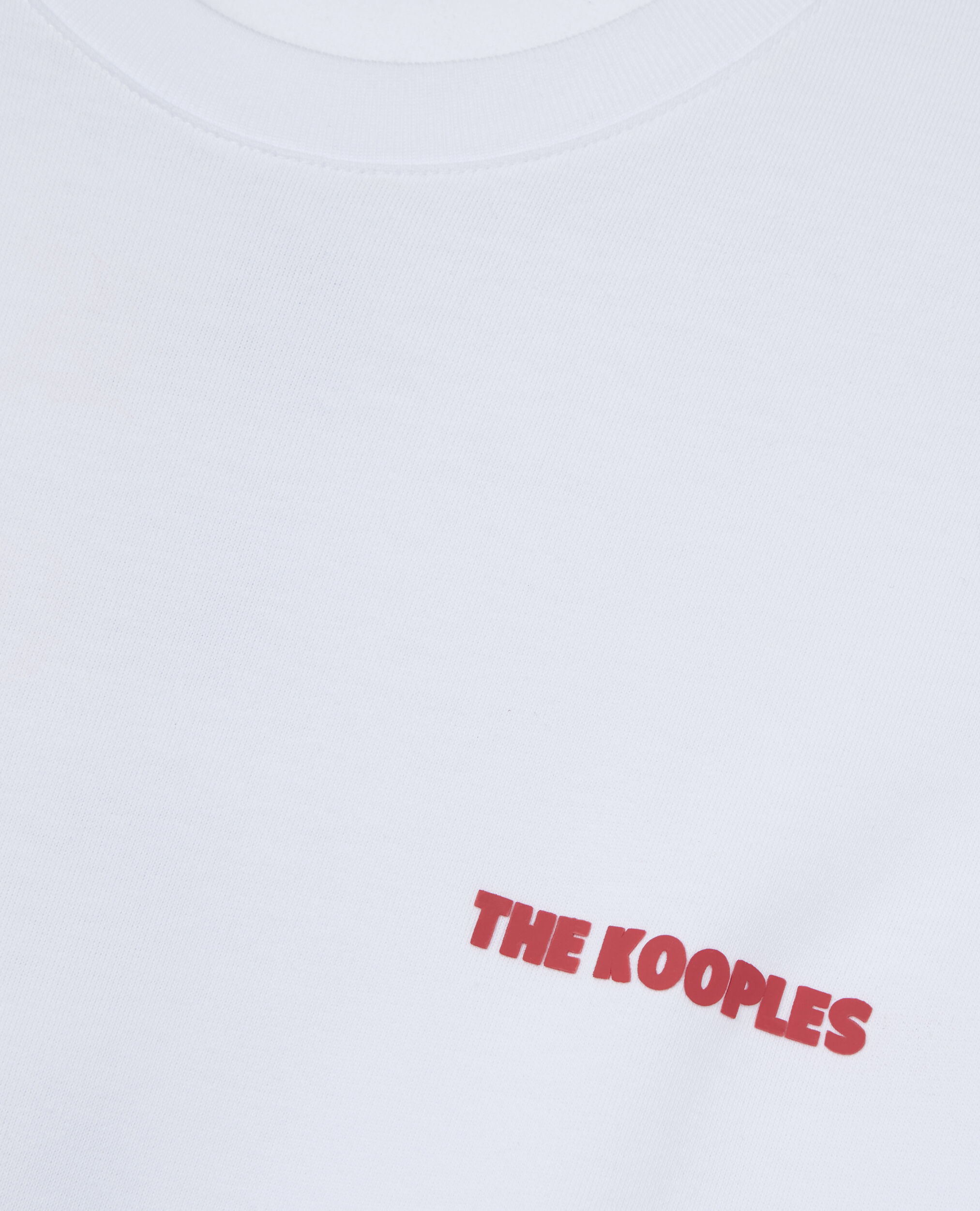 T-shirt avec sérigraphie logo blanc, WHITE, hi-res image number null