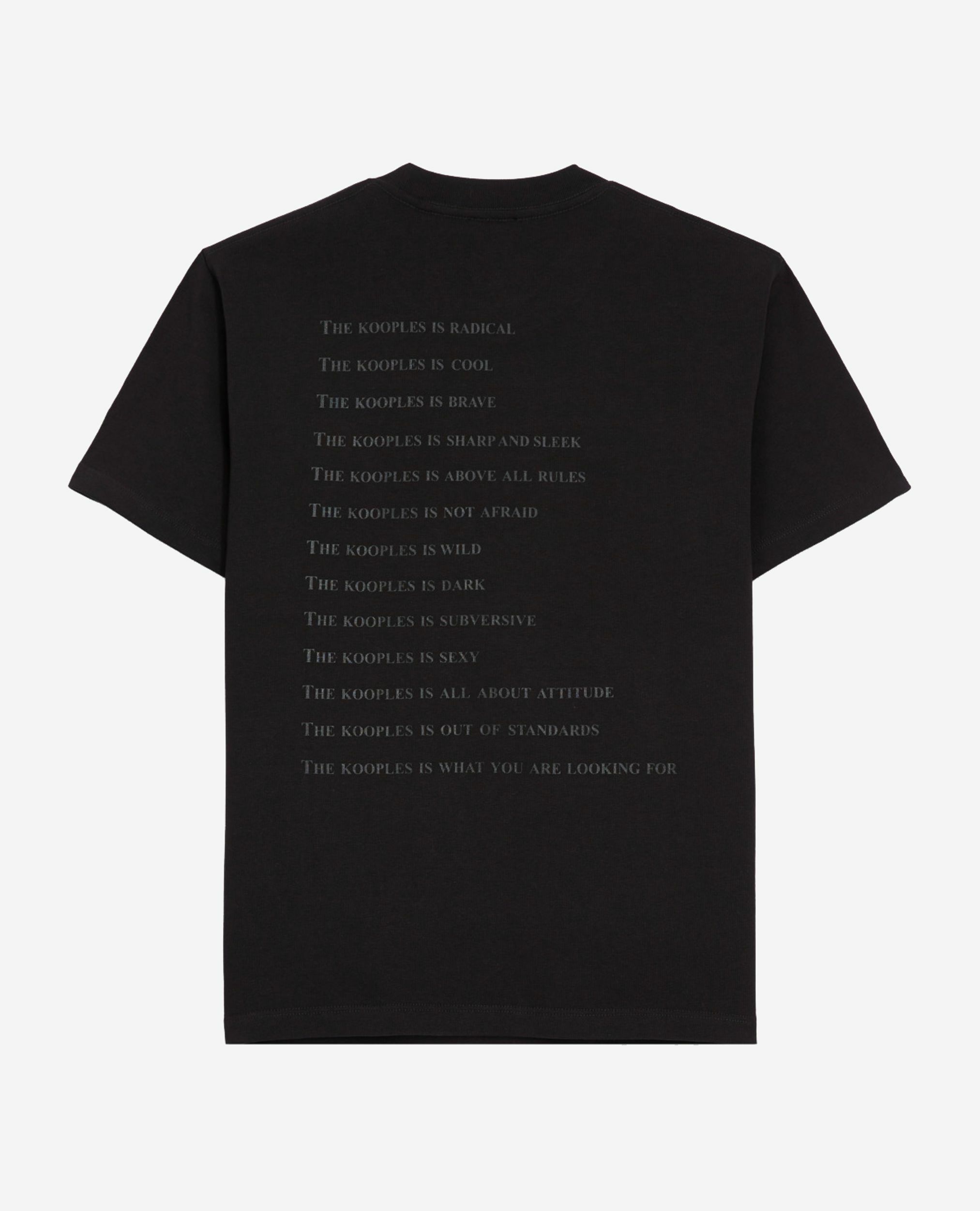 T-shirt What is noir et léopard, BLACK, hi-res image number null