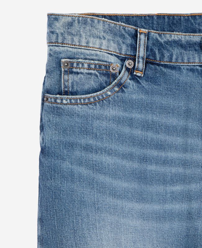 The Kooples HOMME BABY BLUE bermuda en denim bleu