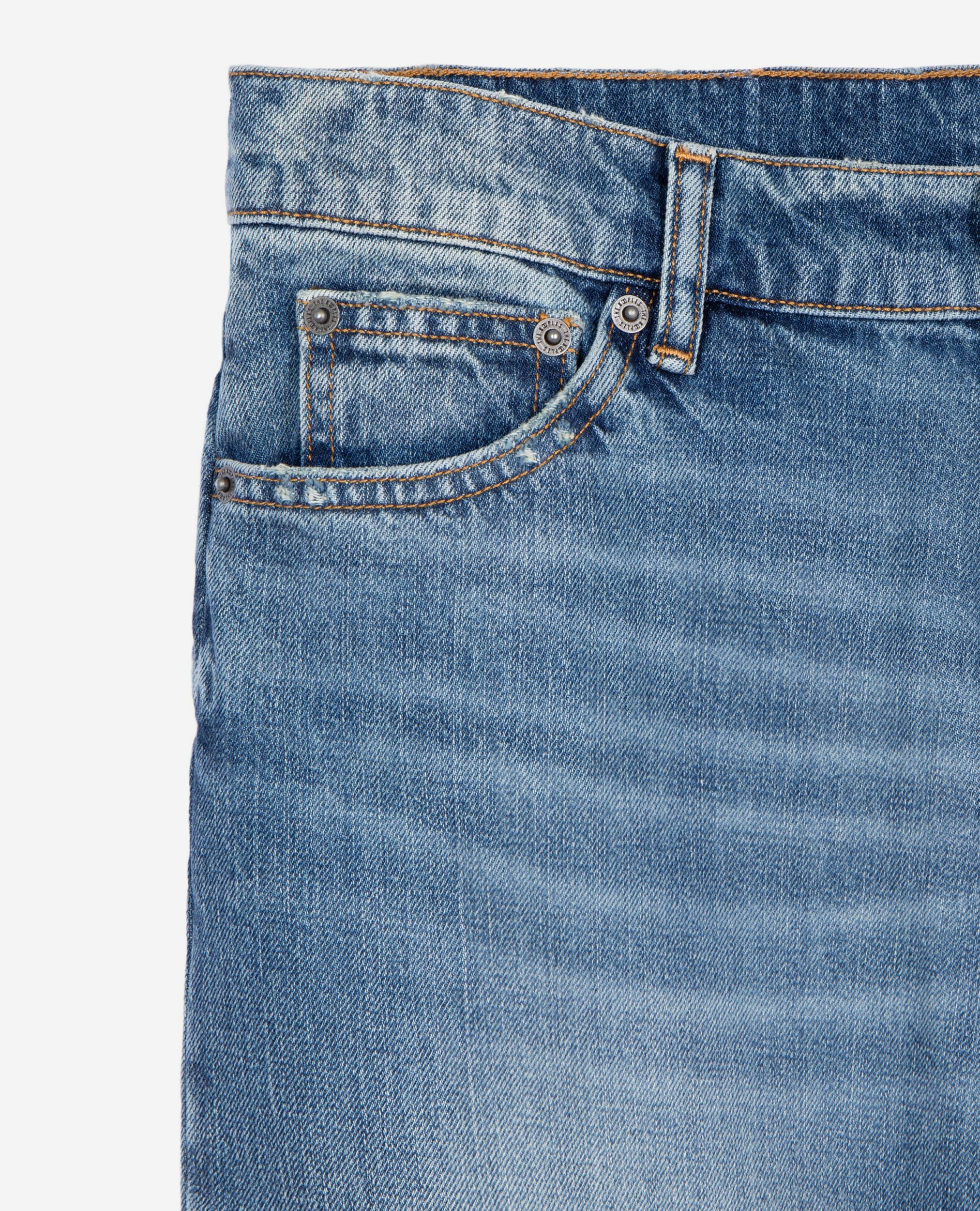 Bermuda en denim bleu, BABY BLUE, hi-res image number null