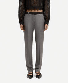 The Kooples FEMME DARK GREY pantalon tailleur ajusté gris