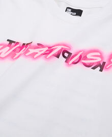 The Kooples FEMME WHITE t-shirt what is néon blanc