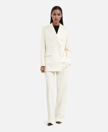 The Kooples FEMME ECRU veste de smoking écrue