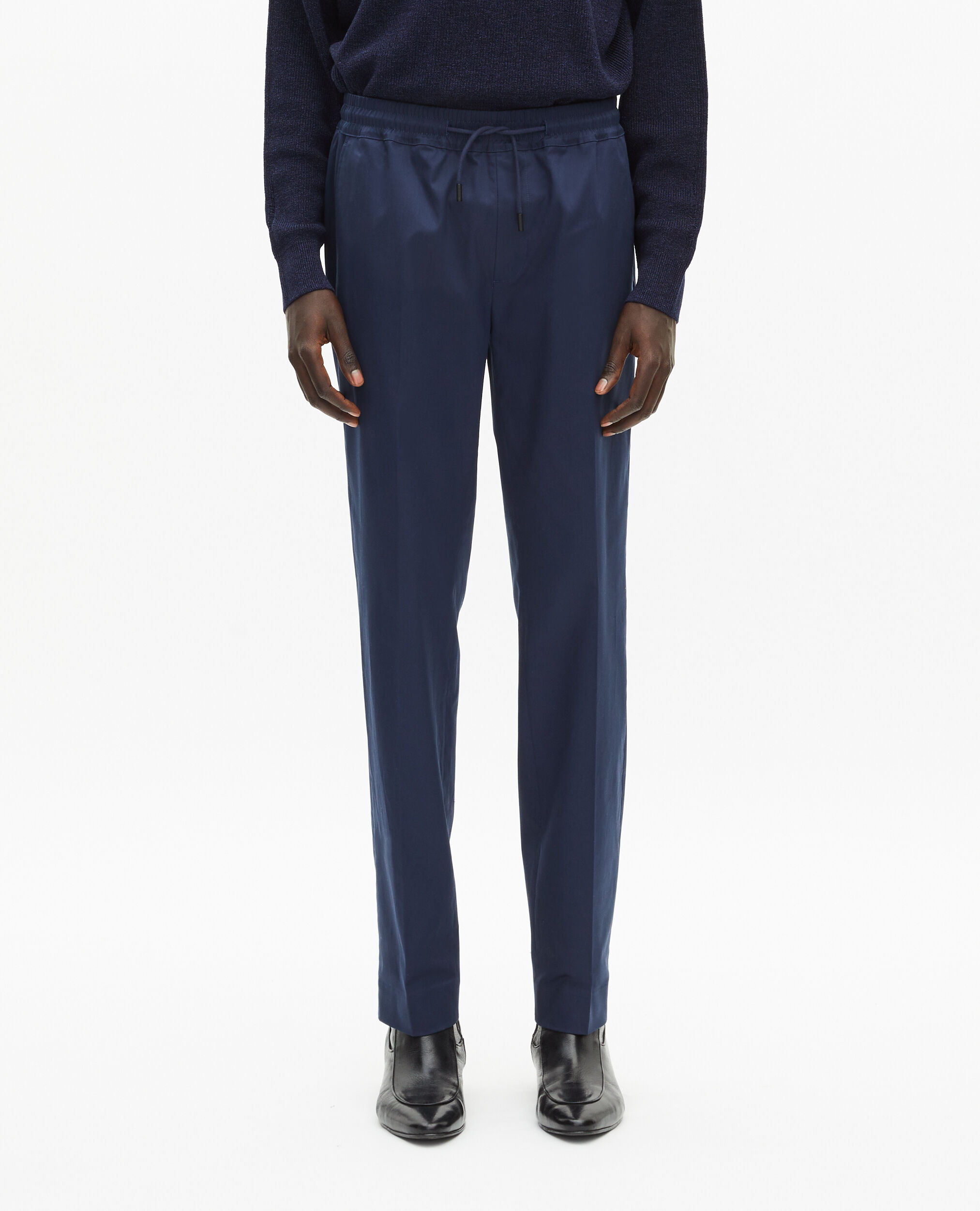 Pantalon droit marine, NAVY, hi-res image number null