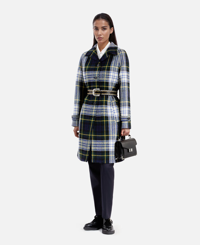 The Kooples FEMME BLACK ceinture en cuir noir avec clous