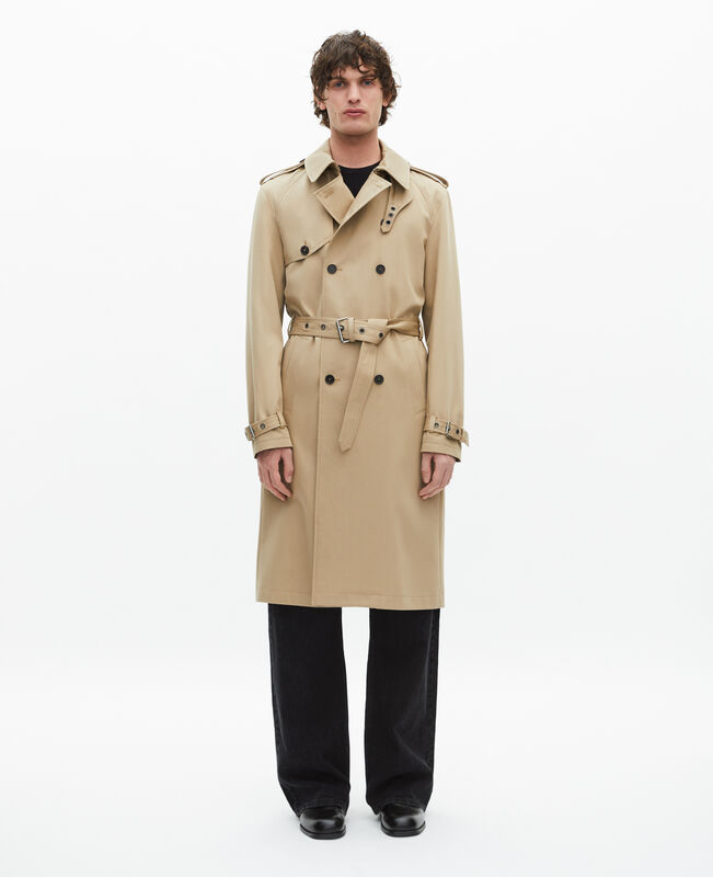 The Kooples HOMME BEIGE trench long beige