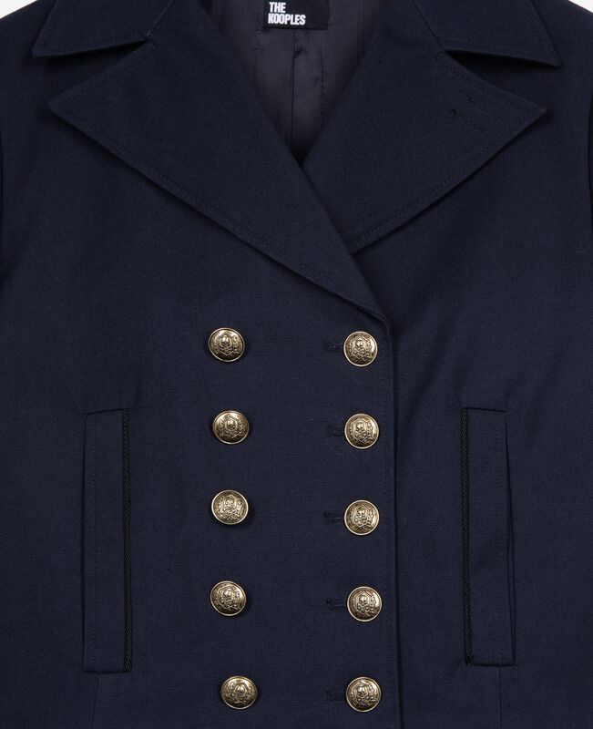 The Kooples FEMME NAVY blouson bleu marine