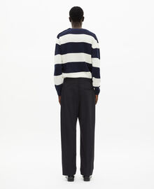 The Kooples HOMME BLACK pantalon à pinces noir