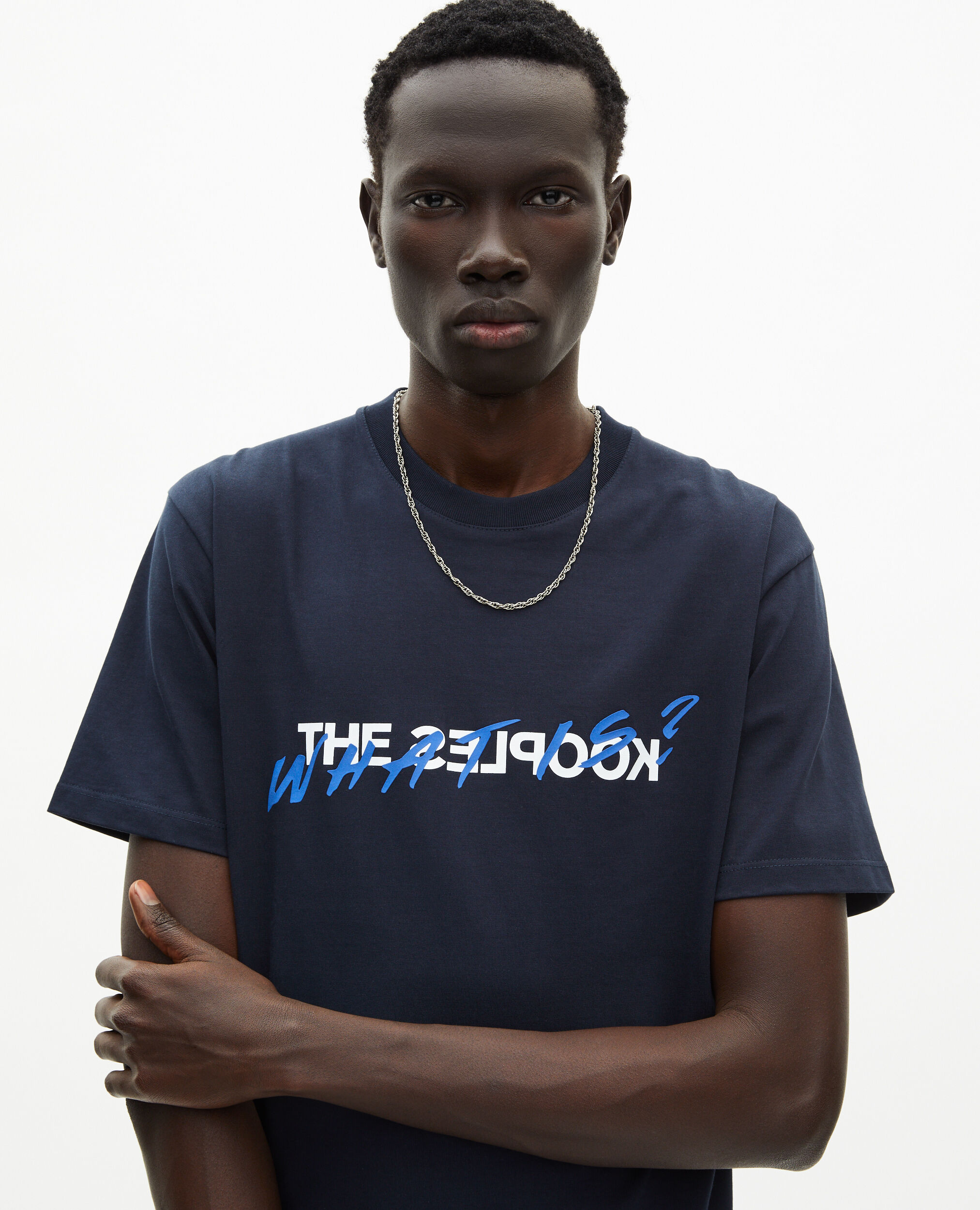 T-shirt What is bleu, NAVY, hi-res image number null