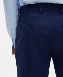 The Kooples HOMME NAVY pantalon de costume bleu