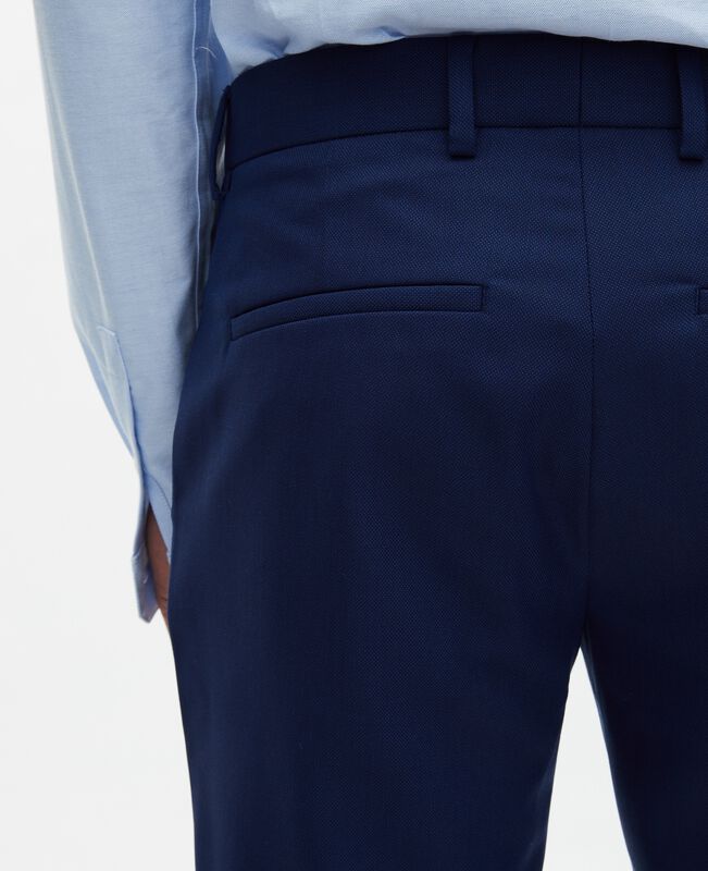 The Kooples HOMME NAVY pantalon de costume bleu