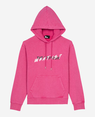 The Kooples FEMME FUSHIA sweatshirt à capuche what is rose