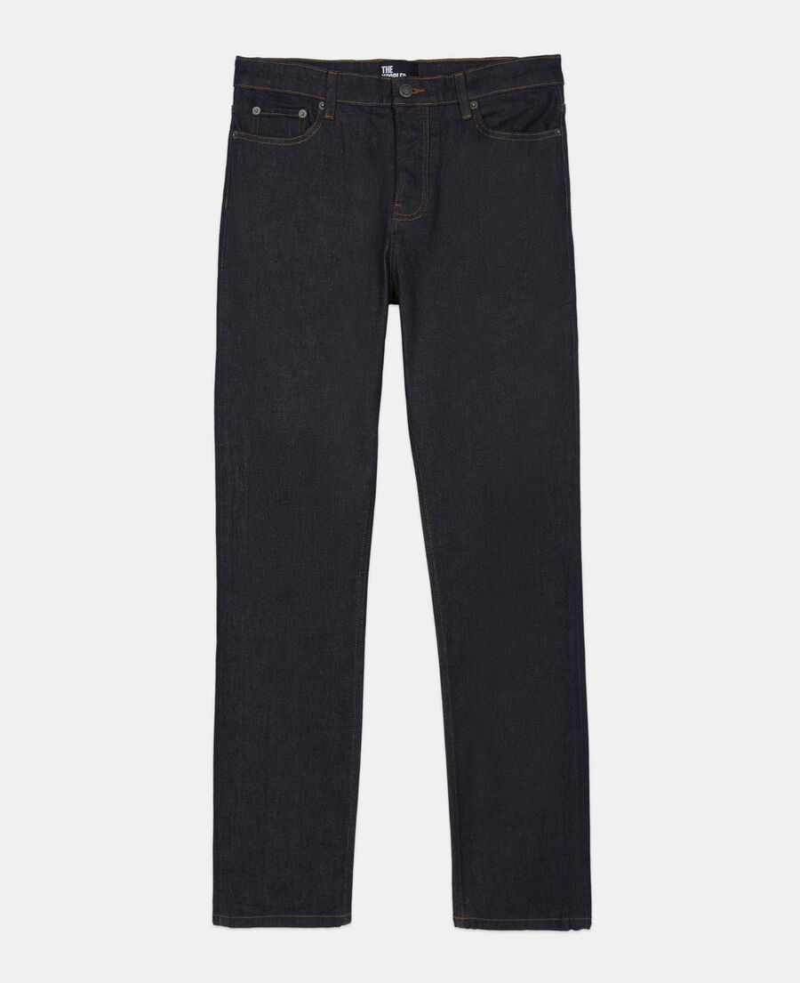 The Kooples HOMME BLUE RINSE jean slim denim bleu