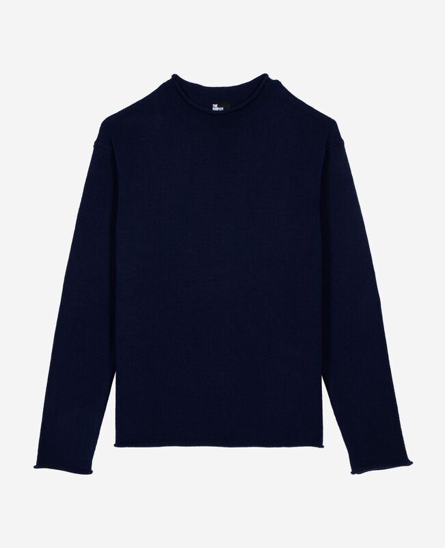 The Kooples HOMME DARK NAVY pull en laine marine