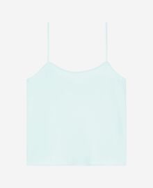 The Kooples FEMME BABY BLUE caraco bleu clair