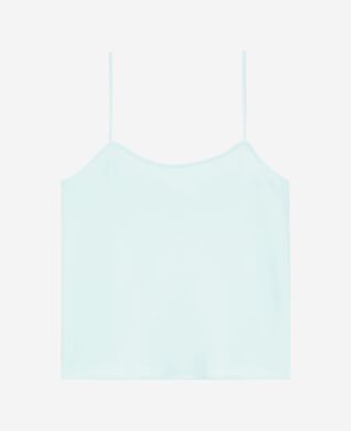 The Kooples FEMME BABY BLUE caraco bleu clair