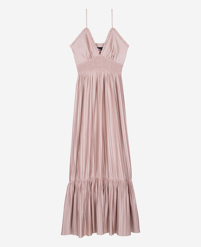 The Kooples FEMME LILA robe longue rose