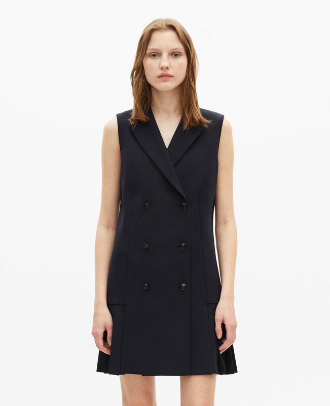 The Kooples FEMME NAVY robe tailleur courte marine