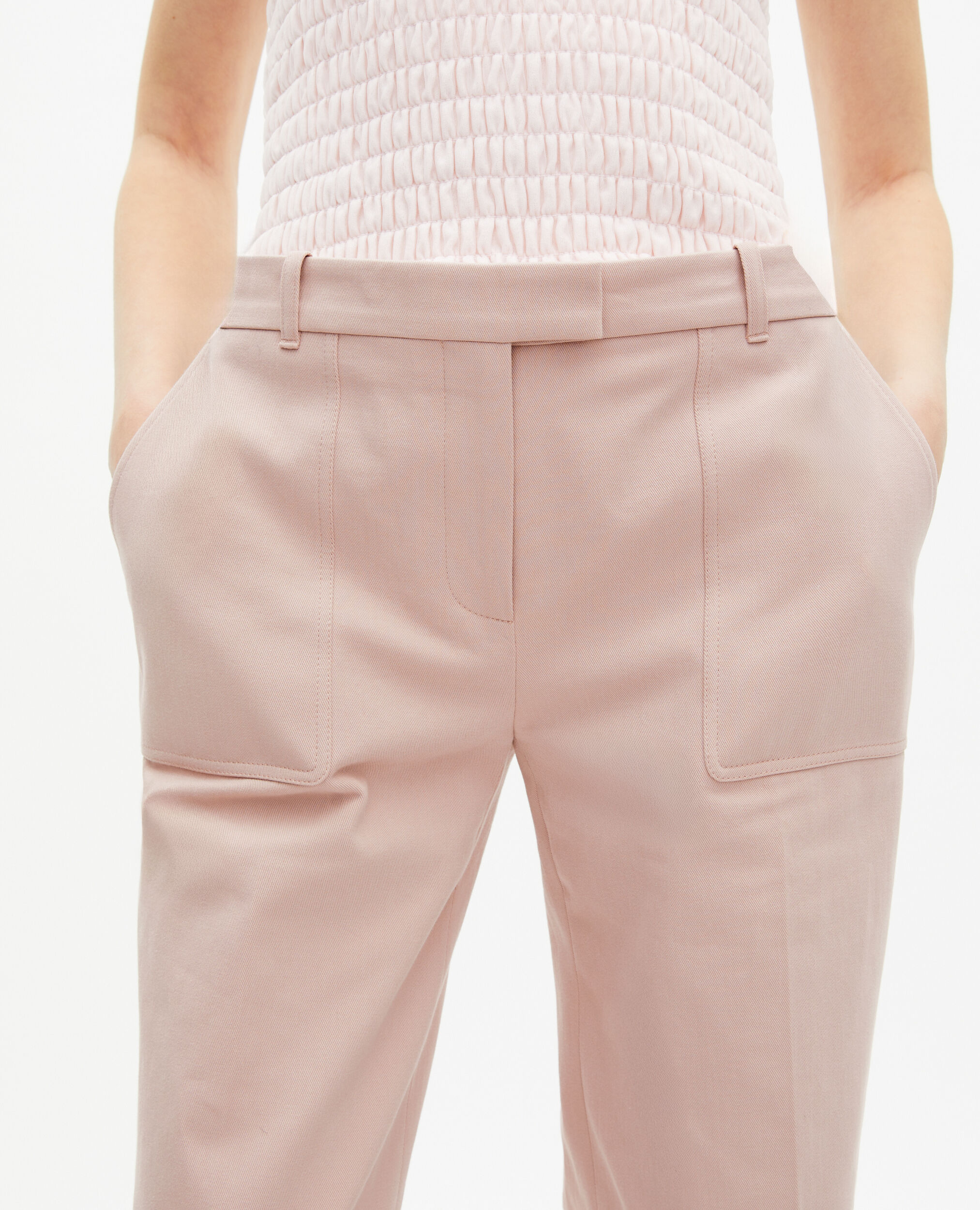 Pantalon large rose clair, LILA, hi-res image number null