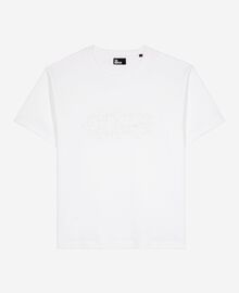 The Kooples FEMME WHITE t-shirt avec broderie logo blanc