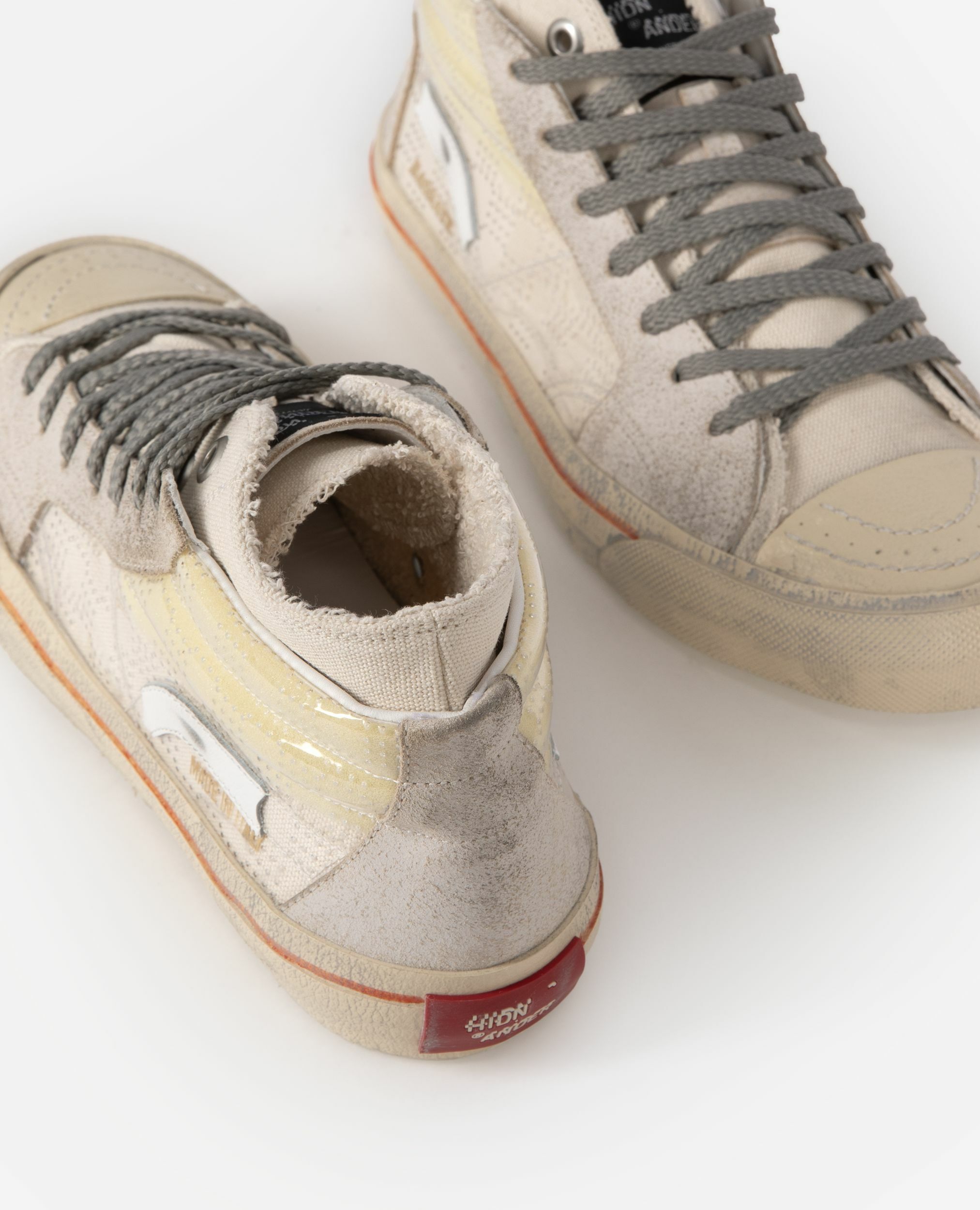 Sneakers montantes The Kooples X Hidn-Ander écrues, ECRU, hi-res image number null