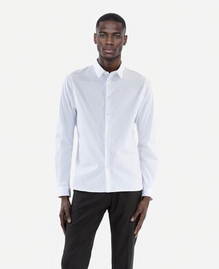 The Kooples HOMBRE WHITE camisa formal blanca popelina