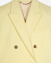 The Kooples FEMME YELLOW veste de tailleur en coton jaune