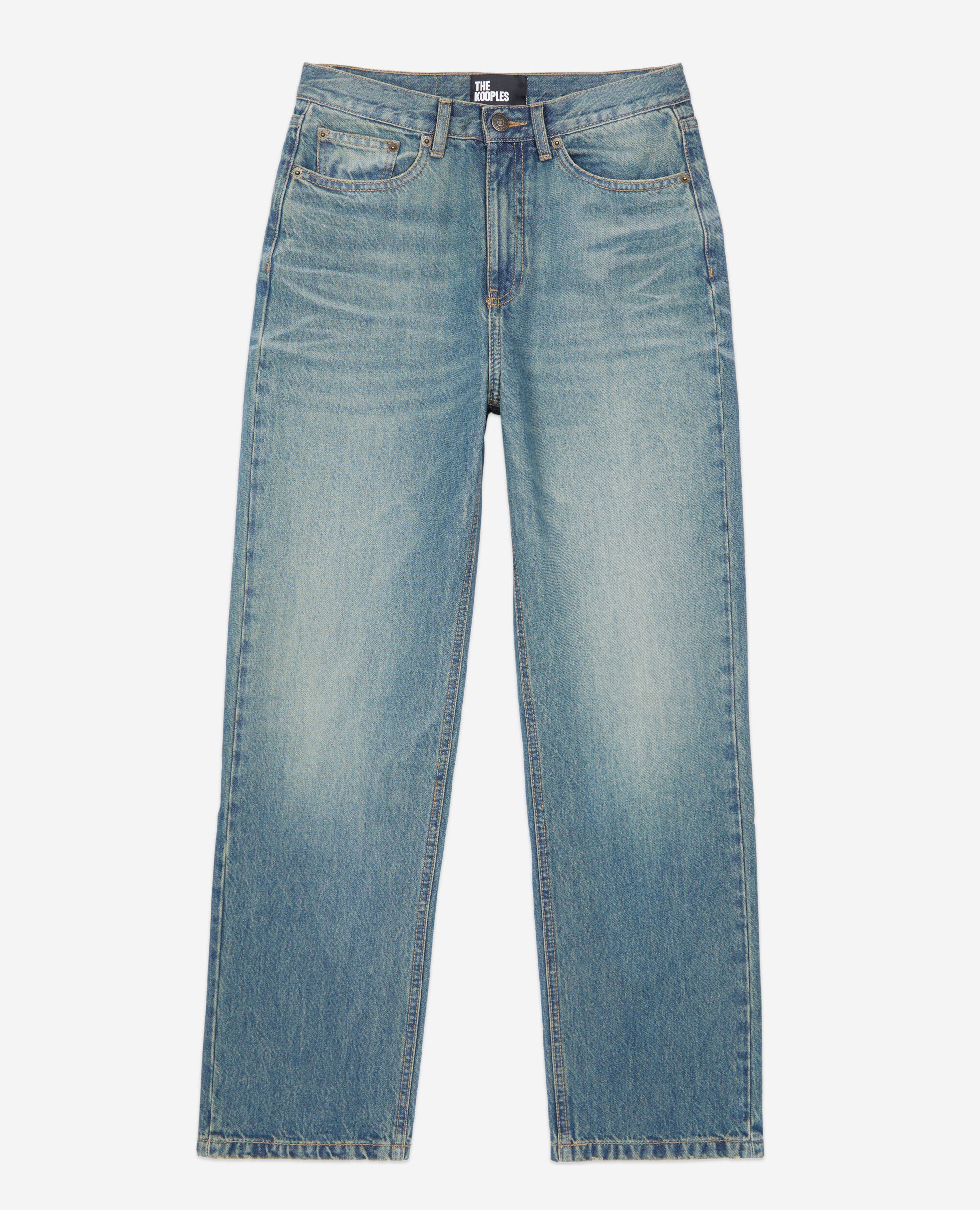 Jean boyfriend bleu, USED RAPIECE, hi-res image number null