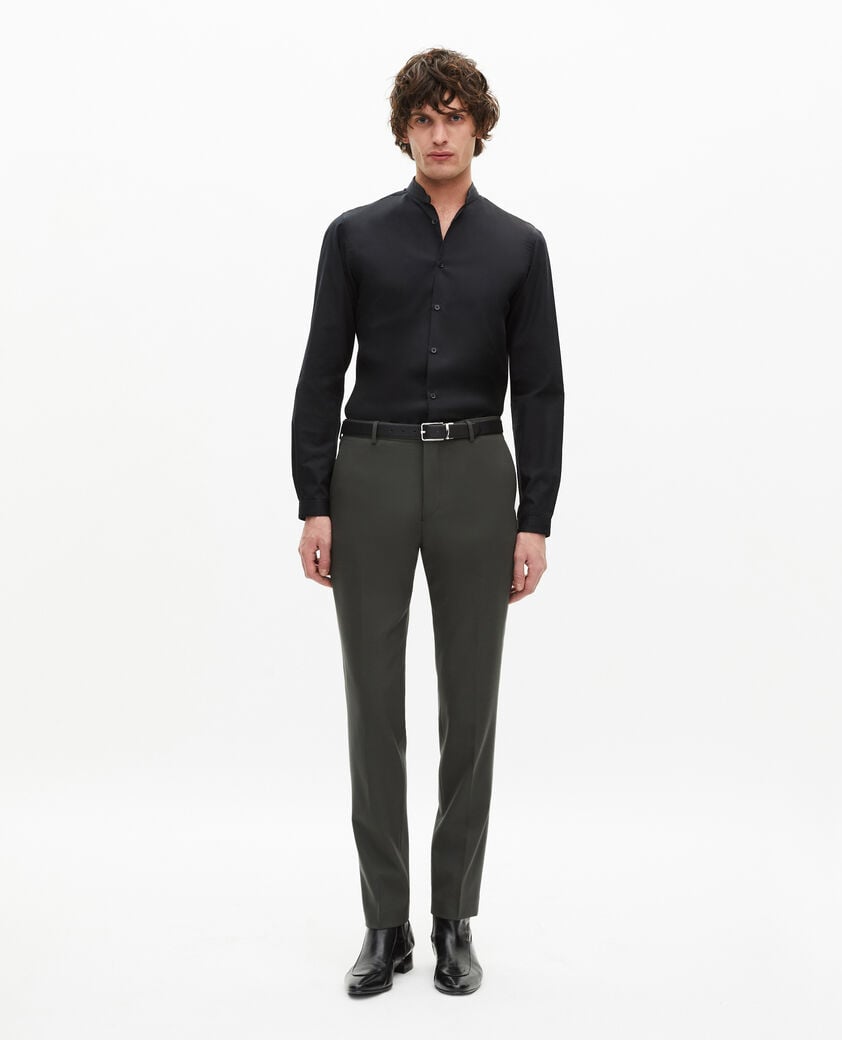 The Kooples HOMBRE BLACK camisa negra smart twill