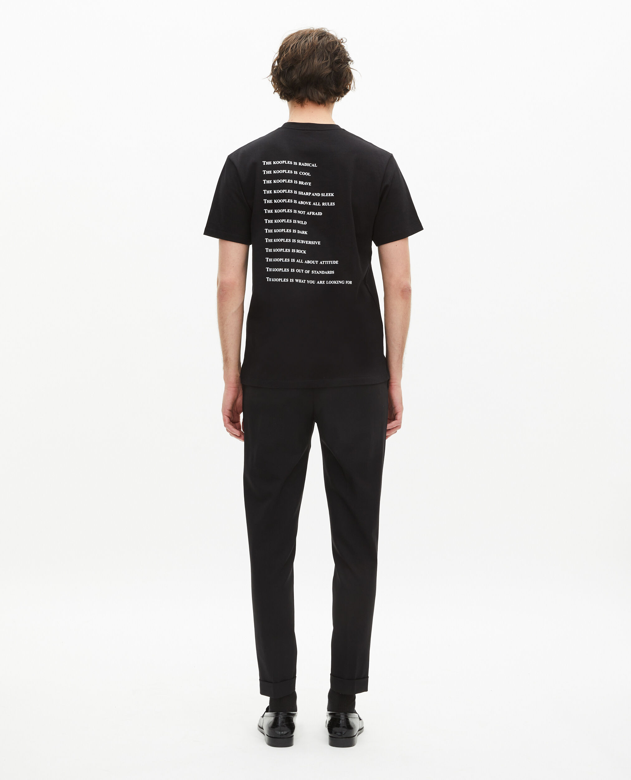 T-shirt What is noir, BLACK, hi-res image number null