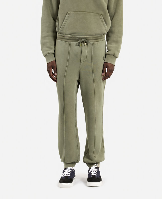 The Kooples HOMME KAKI jogging avec blason kaki