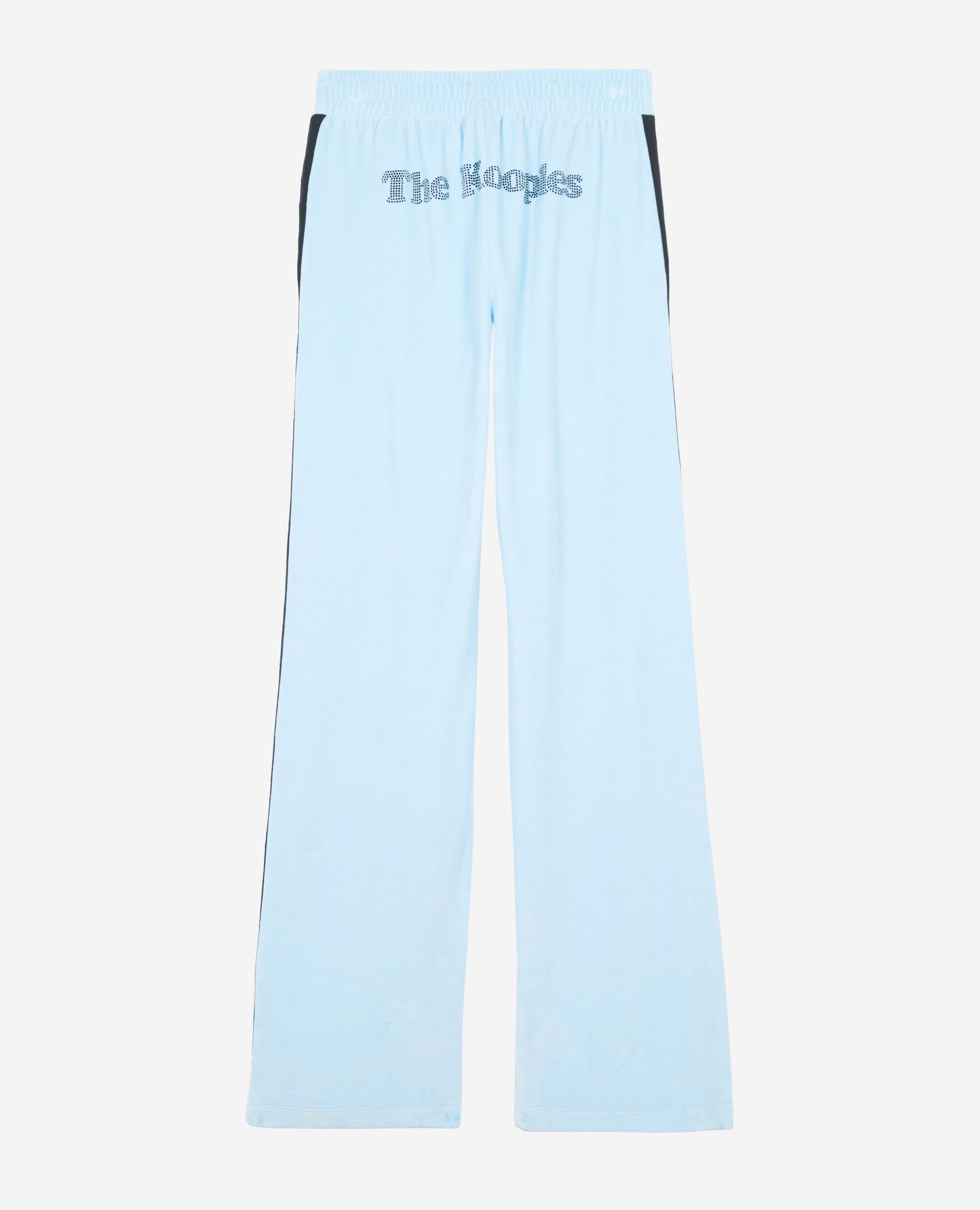 Bas de jogging en velours bleu clair, BABY BLUE, hi-res image number null
