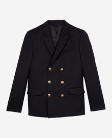 The Kooples HOMME DARK NAVY veste en laine bleu marine