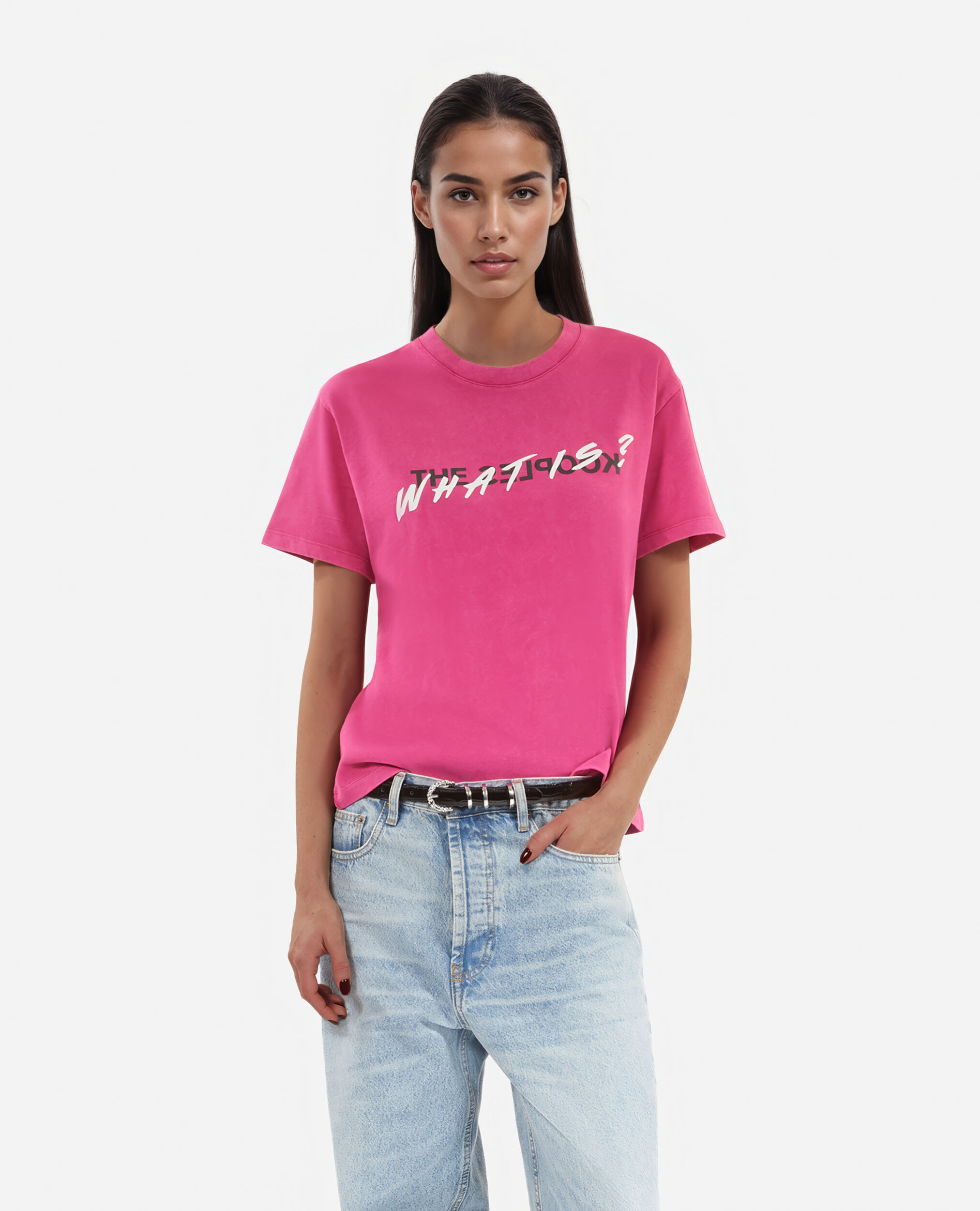 T-shirt What is rose, FUSHIA, hi-res image number null