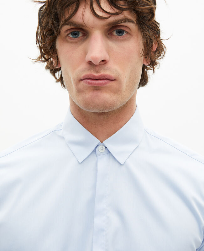 The Kooples HOMME LIGHT BLUE chemise col classique bleu ciel
