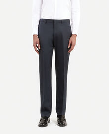 The Kooples HOMME BLUE PETROL pantalon de costume droit bleu